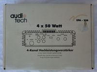 4 Kanal Hochleistungsverstärker „audi tech“ – 4x50 W - Neu Baden-Württemberg - Rust Vorschau