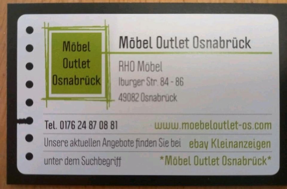 Bank Eckbank Stuhl Stühle *Möbel Outlet Osnabrück* in Osnabrück