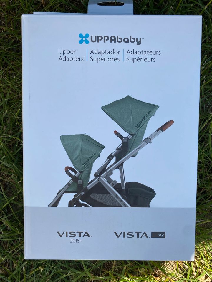 Uppababy Vista V2 Geschwisterkinderwagen in Neuenhagen