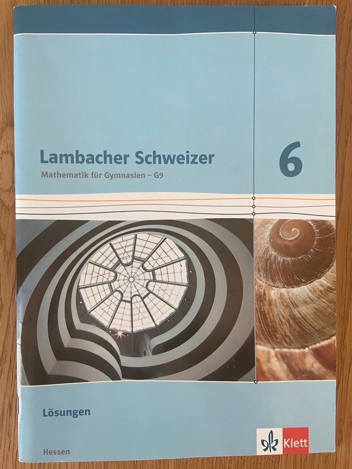 Mathematik G 6.Klasse Lösungen zum Buch Hessen Lambacher Schwei in Mainhausen