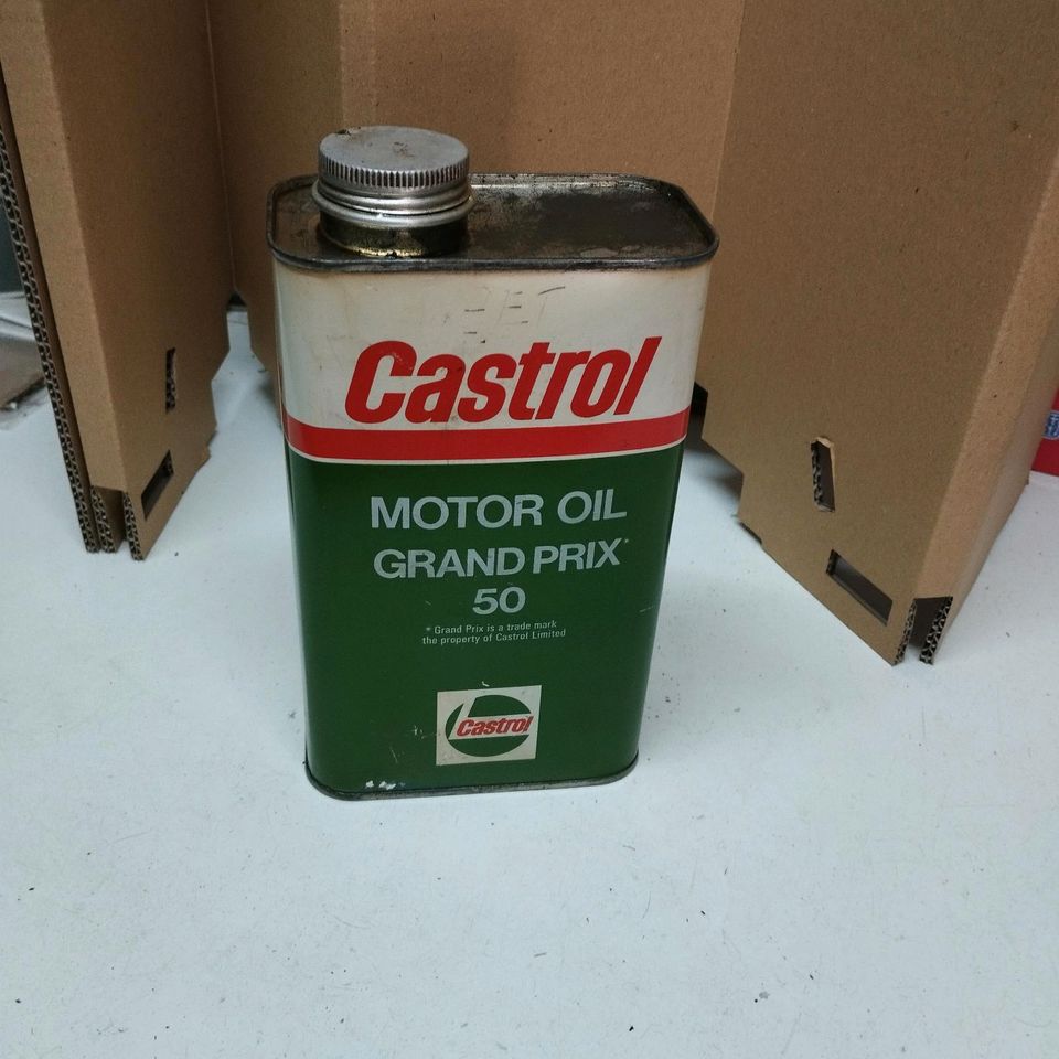 Castrol Blech bottle Emaille in Schmalkalden