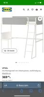 Hochbett IKEA weiß/grau Bayern - Vaterstetten Vorschau