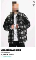 URBAN CLASSICS Plaid Teddy Lined (Übergangsjacke) Nordrhein-Westfalen - Krefeld Vorschau