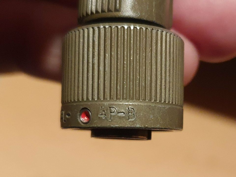 ITT CANNON Stecker CA3106E10SL-4P-B (Vater), Bajonettverschluss in Neumünster