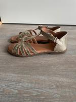Sandalen Friboo Gr. 36 Gold Wandsbek - Hamburg Rahlstedt Vorschau