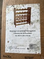 Verkaufe Weinregal neu für 10€ Nordrhein-Westfalen - Lennestadt Vorschau