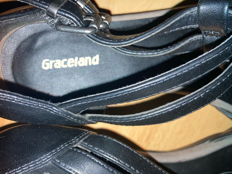 Sandalen Gr 40 Graceland schwarz,…Gr 41 in Uetze