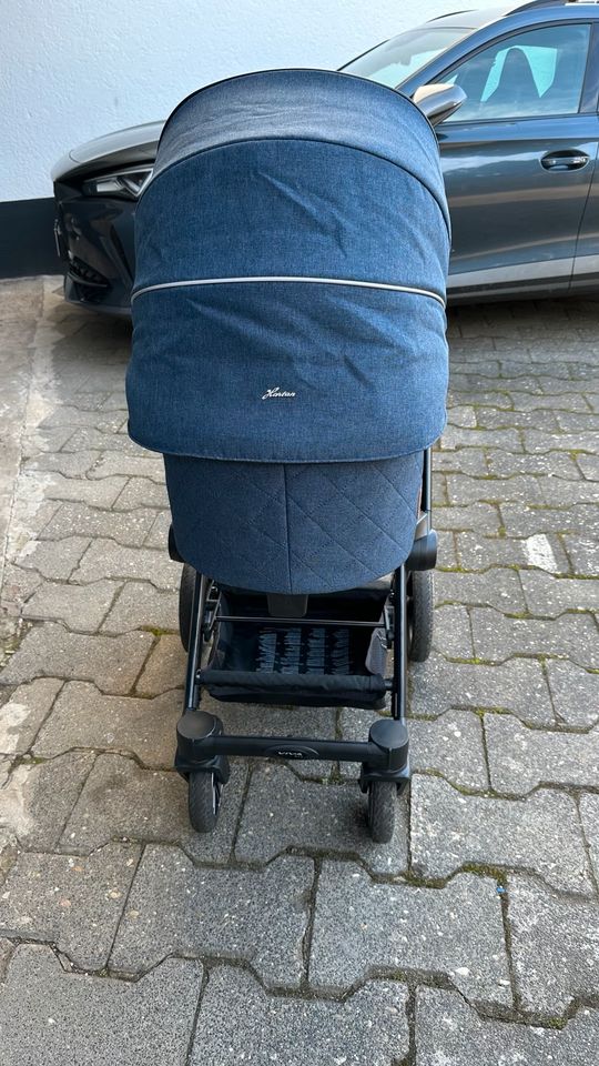 ‼️TOP wie Neu‼️ Hartan Viva GTR Blau Kinderwagen Set Buggy in Florstadt