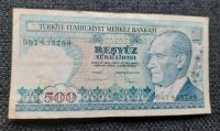 Türkei 500 Lira 1970 Geldschein Rheinland-Pfalz - Igel Vorschau