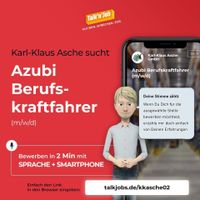 Ausbildung zum Berufskraftfahrer (m/w/d) bei Karl-Klaus Asche GmbH in Gifhorn Niedersachsen - Gifhorn Vorschau