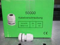 Kabelverschraubung M12 3-6,5mm, grau metrische Kabelverschraubung Niedersachsen - Verden Vorschau