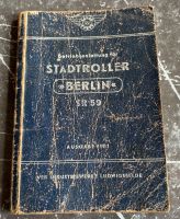 Original Betriebsanleitung Stadtroller „Berlin“ SR 59 Thüringen - Tabarz Thüringer Wald Vorschau