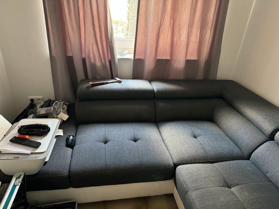 L Sofa mit schlaffunktion in Delbrück
