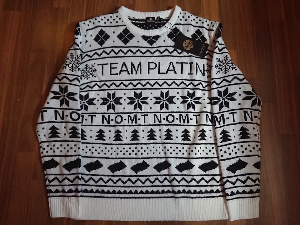 TEAM PLATIN RAF Camora & Bonez Pullover, Mütze & Schal Größe L Ne in Solingen