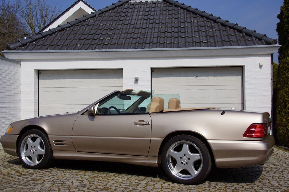 Mercedes-Benz SL 500 -*Sammlerzustand, Vollausst. Historie * in Neustadt am Rübenberge