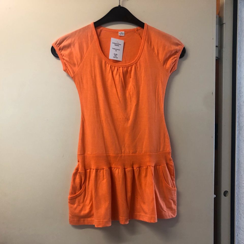 Sommerkleid orange Gr. 122/128 NEU in Bergisch Gladbach