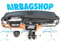 AIRBAG SATZ ARMATURENBRETT COGNAC MIT NAHT SPEAKER BMW X5 F15 Aachen - Eilendorf Vorschau