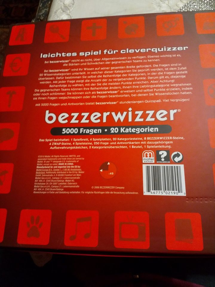 Bezzerwizzer leichtes Spiel für Cleverquizzer Gesellschaftsspiel in Bamberg