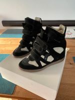 ISABEL MARANT BEKETT Sneakers Black Ecru Gr. 40 Neuwertig!! Nordrhein-Westfalen - Langenfeld Vorschau