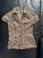 Bluse Leo 34 XS Baumwolle H&M Hemd Shirt Polohemd Leopard Thüringen - Jena Vorschau