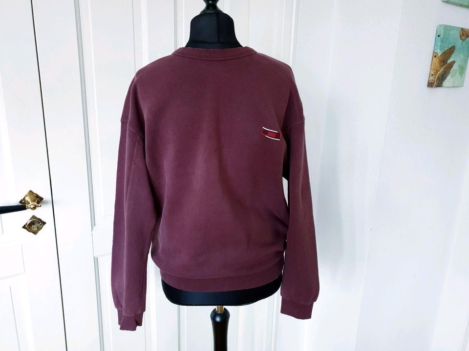 bordeaux rot meliertes unisex Jack & Jones Core Sweatshirt in M in Eisenach