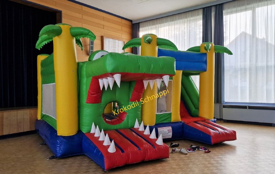 Hüpfburg Kinderparty günstig mieten - bunten Hüpfburgen verleih! in Gudensberg