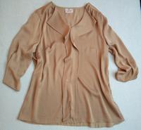 Canda by C&A, luftige 3/4 arm Bluse, erdfarben glänzend, Gr. 42 Hessen - Rüsselsheim Vorschau