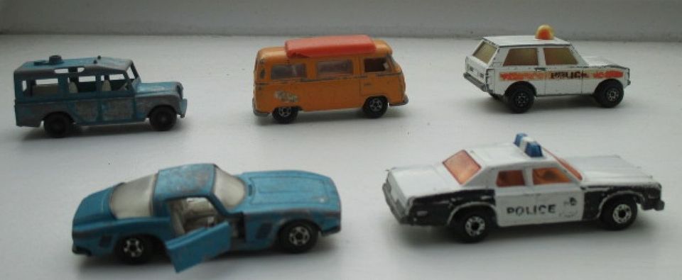 Spielzeugautos Modellautos Matchbox 60er bis 80er Jahre in Schacht-Audorf