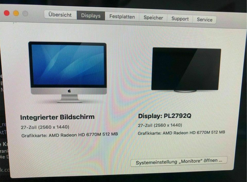 Apple iMac 27 Zoll - Mitte 2011 - 2 x SSD - Intel i5 - 20 GB RAM in Bad Griesbach im Rottal