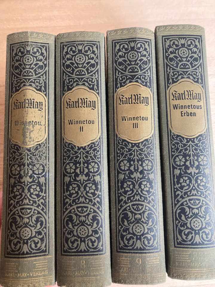 Winnetou von Karl May (Ausgabe von 1951, Karl-May-Verlag Bamberg) in Lappersdorf