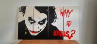 Joker: why so serious? auf holzrahmen Bayern - Schönberg Vorschau