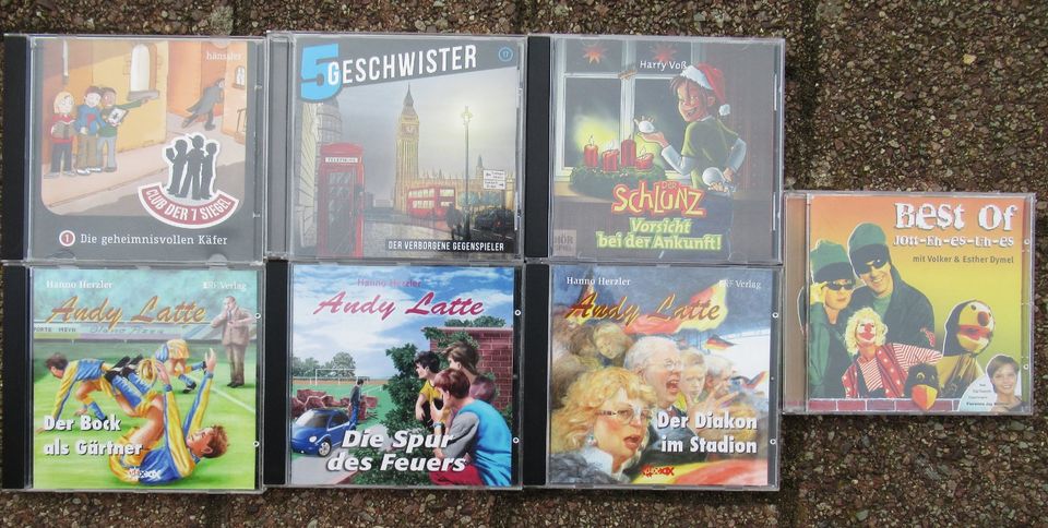 christliche: 19 Hör CDs - 7 Kinderbücher - 8 Jugendbücher je 2 € in Linkenheim-Hochstetten