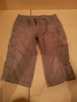 ✿ EDC Esprit Baggy Cargo Hose Gr. 32 XS Bamuda beige Capri Shorts Baden-Württemberg - Mannheim Vorschau