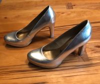 Festliche high Heels silver Gr. 37 Neuhausen-Nymphenburg - Neuhausen Vorschau