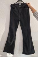 Schwarze Schlagjeans- Bootcut - Größe 40 - Bershka Duisburg - Rumeln-Kaldenhausen Vorschau