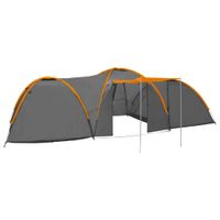 Campingzelt Iglu 650x240x190 cm 8 Personen Grau und Orange Bayern - Bad Kissingen Vorschau