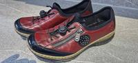 Sehr Schöne Damen Sneaker von Rieker in Rot Schwarz Gr. 37 . Hamburg-Nord - Hamburg Barmbek Vorschau