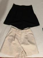 Schwarze beige Shorts Sendling - Obersendling Vorschau
