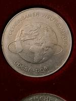 10 MARK 1978 GEMEINSAMER WELTRAUMFLUG UDSSR DDR MÜNZE Berlin - Steglitz Vorschau