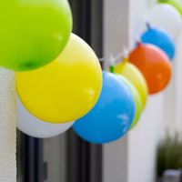 LED Lichterkette Luftballons Innen Außen Deko Garten Biergarten Schleswig-Holstein - Neumünster Vorschau