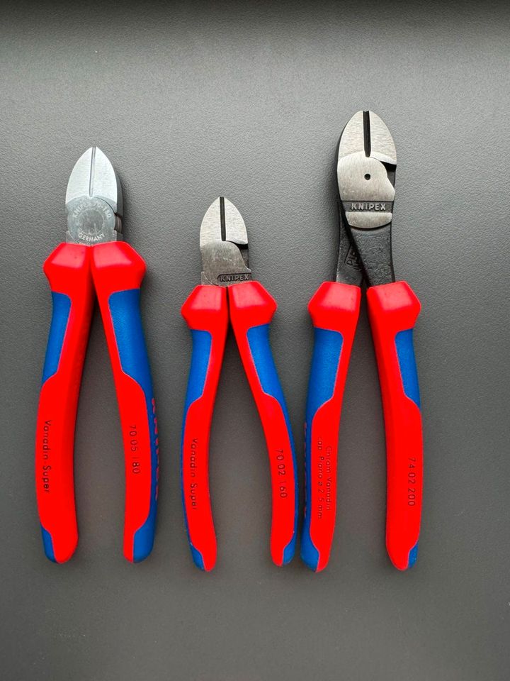 Knipex Seitenschneider Crimpzange Drahtseilschere Flachzange Rund in Braunschweig