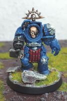 Warhammer 40K - Ultramarines Terminator Sergeant - bemalt Nordrhein-Westfalen - Lippetal Vorschau