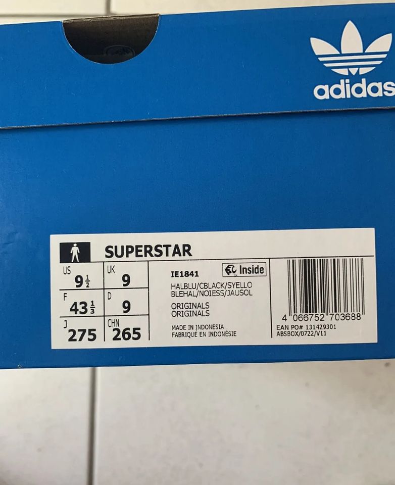 Adidas Into The Metaverse Superstar Gr.43 1/3 NEW in Wiesbaden