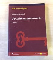 Gersdorf, Verwaltungsprozessrecht, Jura Brandenburg - Frankfurt (Oder) Vorschau