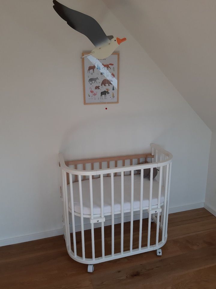 Babybay Beistellbett Maxi, weiß, inklusive Zubehör in Ratzeburg