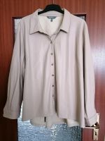 "Ulla Popken" Jacke, Blusenjacke, Leder(Imitat) 58-60, beige NEU Niedersachsen - Peine Vorschau