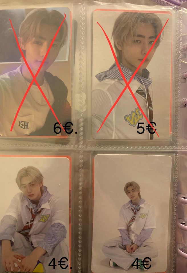 WTS Enhypen sunghoon pcs in Konstanz