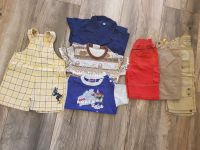 Kleidungspaket Sommer Latzhose/Shorts/ T-Shirts /Hemd Gr. 80 Thüringen - Gera Vorschau