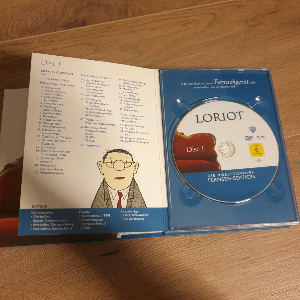 Loriot DVD Box - Die vollständige Fernseh-Edition auf 6 DVDs in Warstein