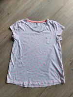 T-Shirt weiß mit rosa Sternen, Gr. 170, H&M Bayern - Großenseebach Vorschau